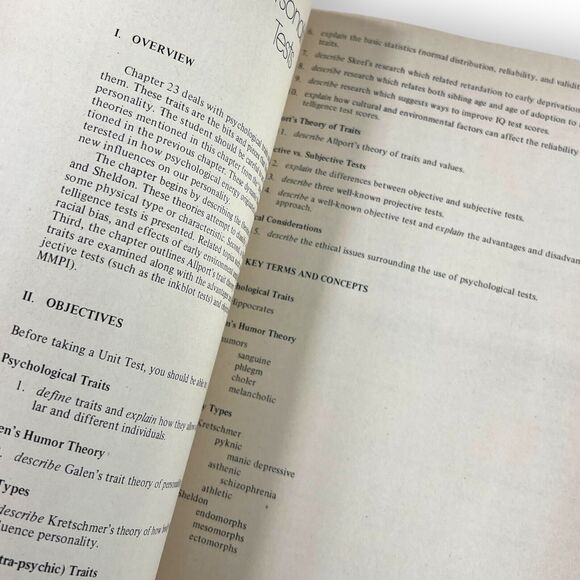 Understanding Human Behavior : Unit Mastery Workbook (3rd Edition, 1980) GOOD - Picture 12 of 16